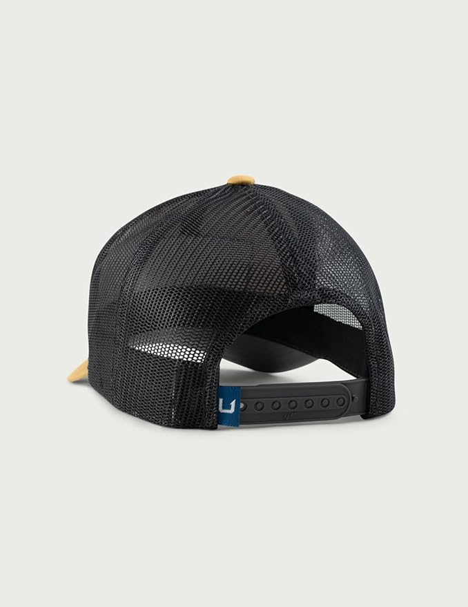 HUK Men's Trucker, Anti-Glare Snapback Fishing Hat
