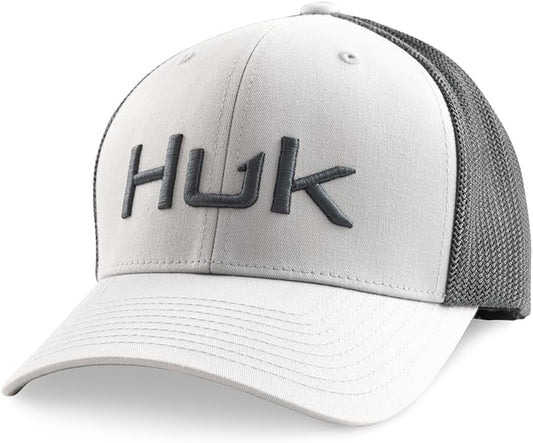 HUK Men's Trucker, Anti-Glare Snapback Fishing Hat