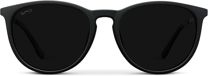 WearMe Pro Women's Round Sunglasses with Polarized UV Protection, Trendy Retro Designer Style