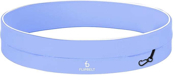 FlipBelt Classic Running Belt, Running Fanny Pack for Women and Men, USA Company