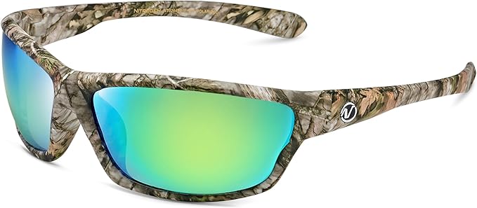 Nitrogen Polarized Wrap Around Sport Sunglasses for Men Women UV400 Driving Fishing Running Sun Glasses