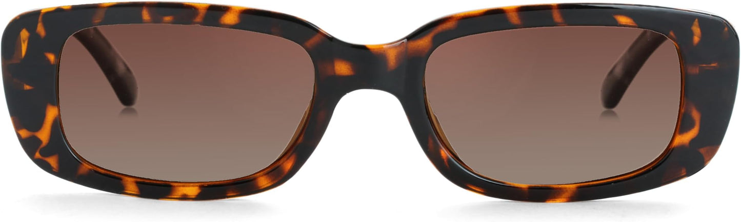 Kursan Small Rectangle Sunglasses for Women Men Square Frame Sun Glasses – 100% UV400 Protection