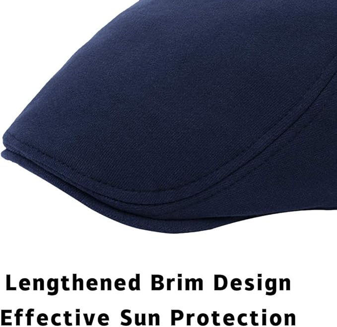 WETOO Men's Flat Cap Gatsby Newsboy Lvy Irish Hats Driving Cabbie Hunting Cap