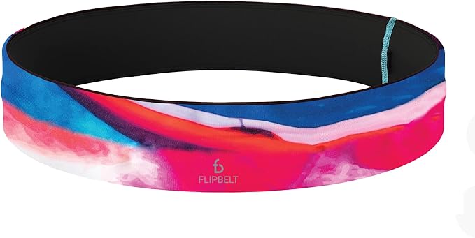FlipBelt Classic Running Belt, Running Fanny Pack for Women and Men, USA Company
