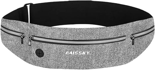 Running Belt for Men/Women - Fanny Pack for iPhone 15/14/13/12 Pro Max Plus Samsung Google Ultra Light Running Waist Pack Phone Holder for Jogging, Walking, Cycling, Workout