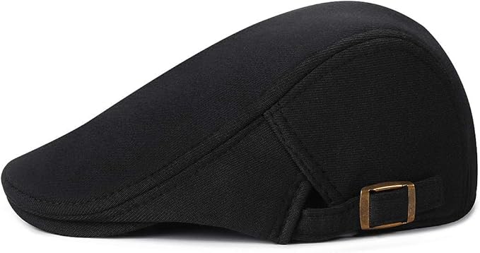 WETOO Men's Flat Cap Gatsby Newsboy Lvy Irish Hats Driving Cabbie Hunting Cap