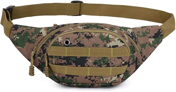 DAITET Crossbody Fanny Pack for Men&Women,Large Waist Bag & Hip Bum Bag with Adjustable Strap for Outdoors Workout Traveling Casual Running Hiking Cycling