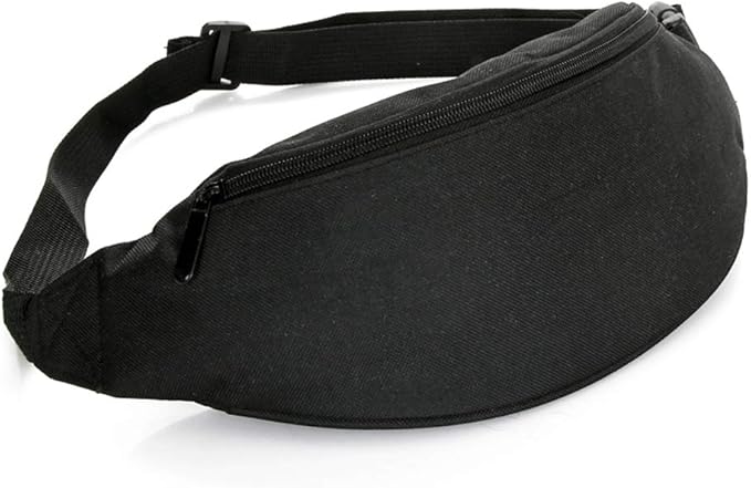 DAITET Crossbody Fanny Pack for Men&Women,Large Waist Bag & Hip Bum Bag with Adjustable Strap for Outdoors Workout Traveling Casual Running Hiking Cycling