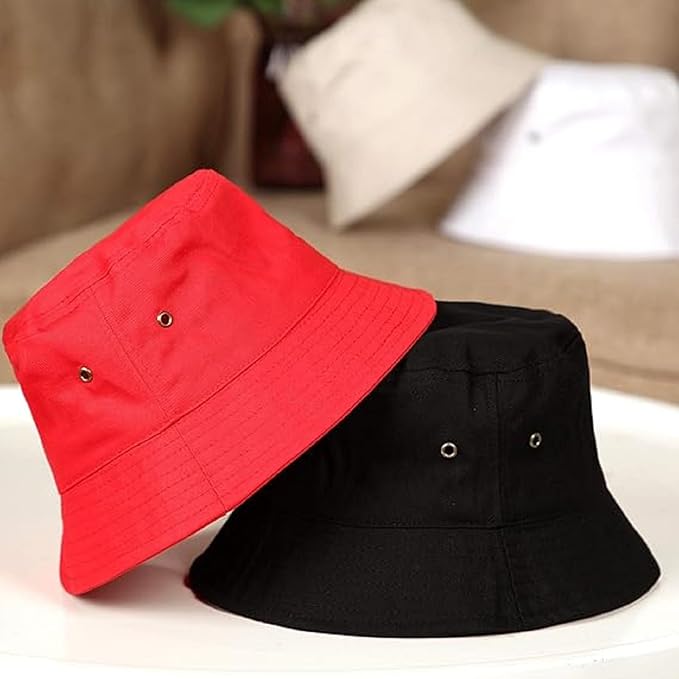 4 Pieces Bucket Hat Sun Packable Travel Beach Fishing Hat for Men Women