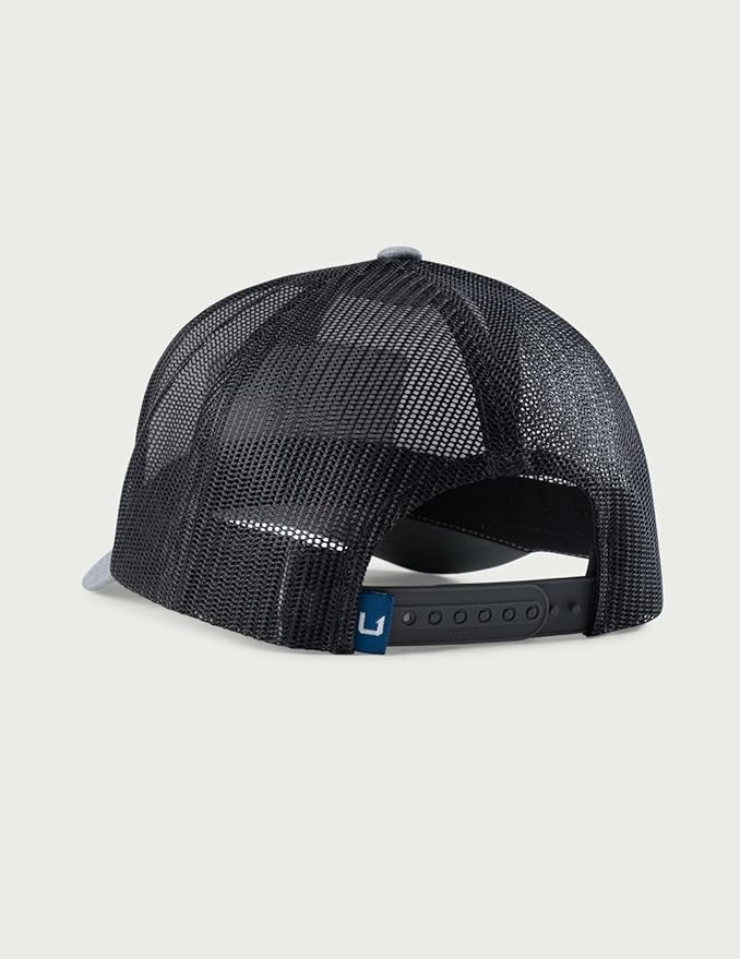 HUK Men's Trucker, Anti-Glare Snapback Fishing Hat