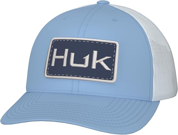 HUK Men's Trucker, Anti-Glare Snapback Fishing Hat