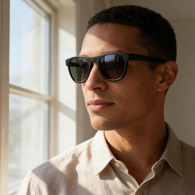 3 Pack Polarized Sunglasses for Men Women, Lightweight UV Protection Sports Sun Glasses for Driving Fishing Golf