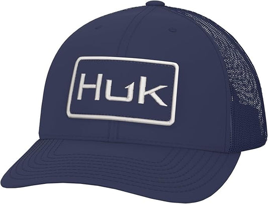 HUK Men's Trucker, Anti-Glare Snapback Fishing Hat