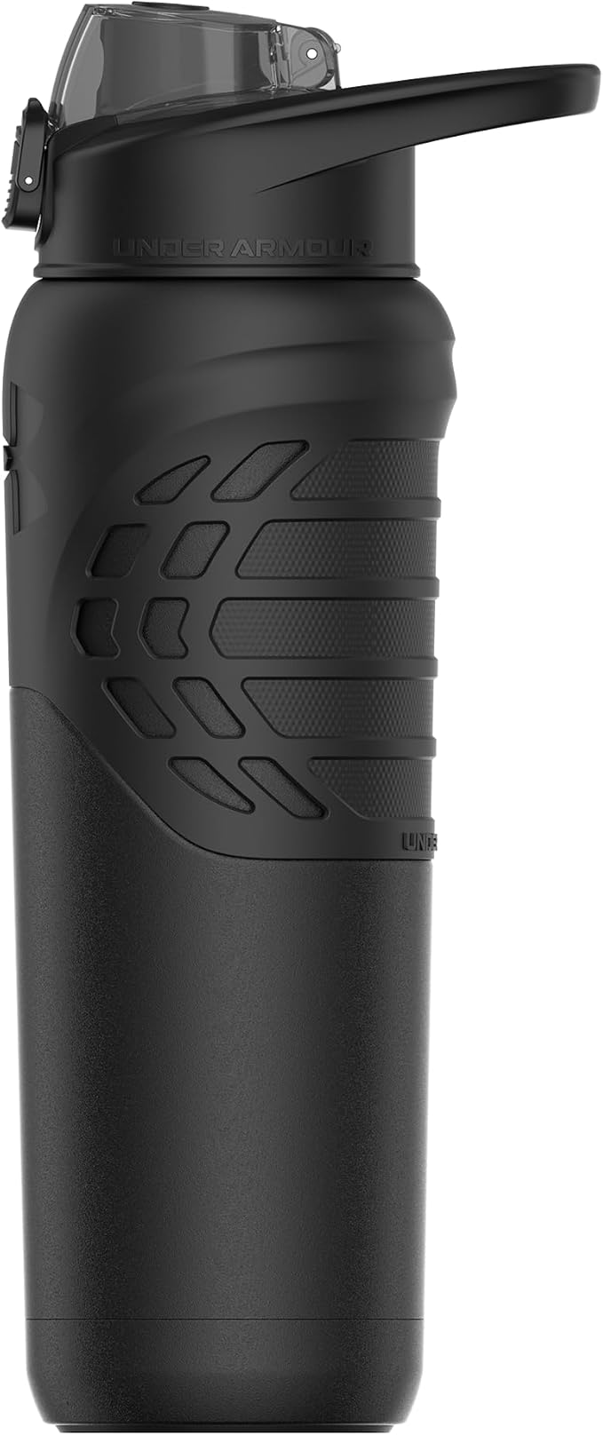 Under Armour 24Oz Stainless Steel Water Bottle, Insulated, Carabiner Easy Carry Hook, Leak Proof, Kids & Adults, All Sports, Gym