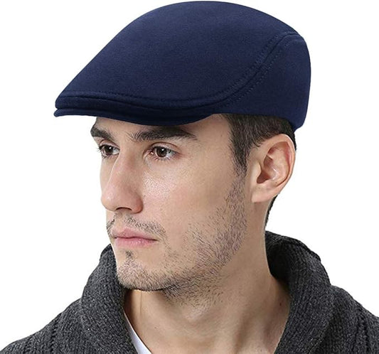 WETOO Men's Flat Cap Gatsby Newsboy Lvy Irish Hats Driving Cabbie Hunting Cap