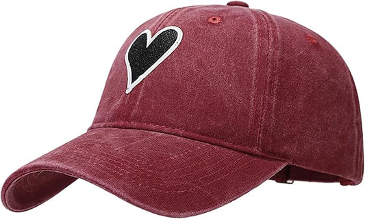 XYIYI Vintage Washed Distressed Baseball Cap Adjustable Cotton Dad Hat for Women Men