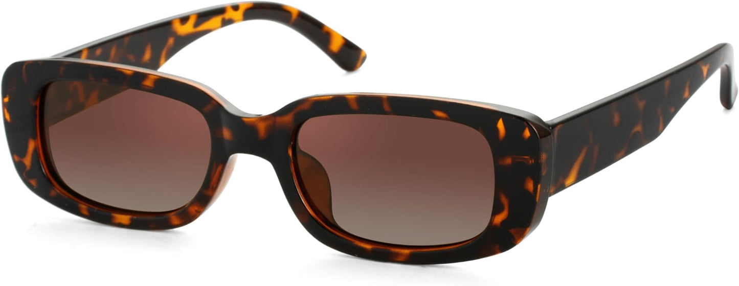 Kursan Small Rectangle Sunglasses for Women Men Square Frame Sun Glasses – 100% UV400 Protection