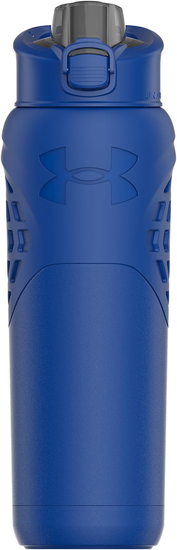 Under Armour 24Oz Stainless Steel Water Bottle, Insulated, Carabiner Easy Carry Hook, Leak Proof, Kids & Adults, All Sports, Gym