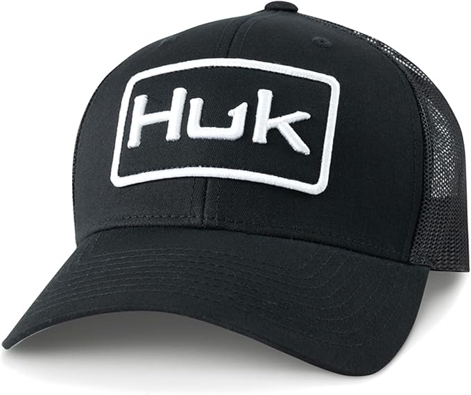 HUK Men's Trucker, Anti-Glare Snapback Fishing Hat