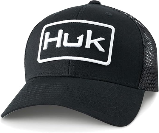 HUK Men's Trucker, Anti-Glare Snapback Fishing Hat