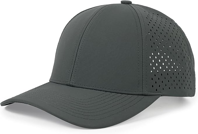 kozinu Quick Dry Baseball Cap Curved Brim Snapback Hat Laser Cut Mesh Ball Cap Golf Ball Cap for Men Women