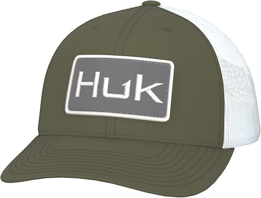 HUK Men's Trucker, Anti-Glare Snapback Fishing Hat