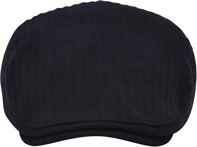 STARANCE Men's Flat Cap Wool Tweed Driving Irish Newsboy Hat