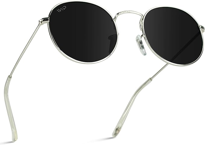 WearMe Pro - Reflective Lens Round Trendy Sunglasses