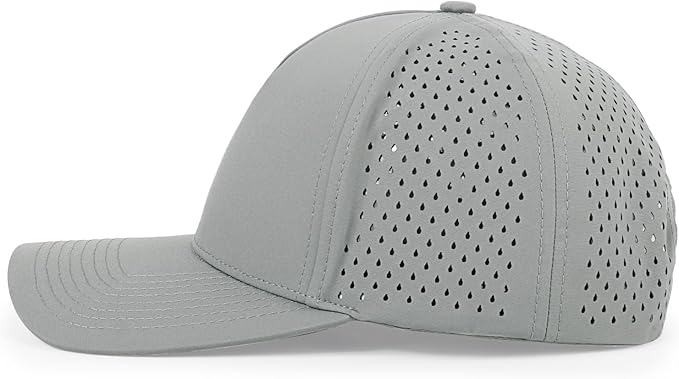 kozinu Quick Dry Baseball Cap Curved Brim Snapback Hat Laser Cut Mesh Ball Cap Golf Ball Cap for Men Women