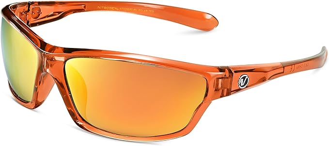 Nitrogen Polarized Wrap Around Sport Sunglasses for Men Women UV400 Driving Fishing Running Sun Glasses