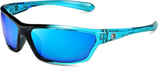 Nitrogen Polarized Wrap Around Sport Sunglasses for Men Women UV400 Driving Fishing Running Sun Glasses