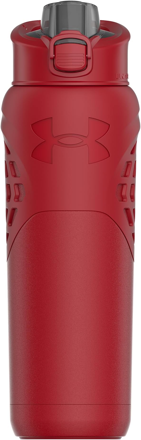 Under Armour 24Oz Stainless Steel Water Bottle, Insulated, Carabiner Easy Carry Hook, Leak Proof, Kids & Adults, All Sports, Gym