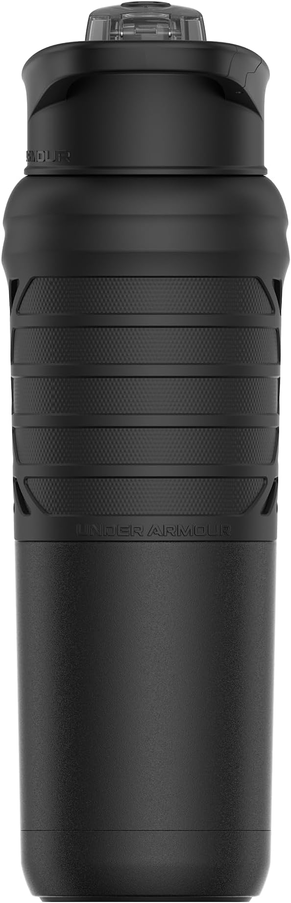 Under Armour 24Oz Stainless Steel Water Bottle, Insulated, Carabiner Easy Carry Hook, Leak Proof, Kids & Adults, All Sports, Gym