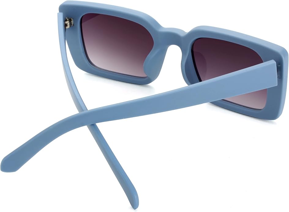 Onrtry Rectangle Sunglasses for Women Men Vintage Fashion Sun Glasses