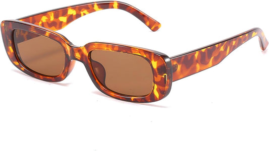 Kursan Small Rectangle Sunglasses for Women Men Square Frame Sun Glasses – 100% UV400 Protection