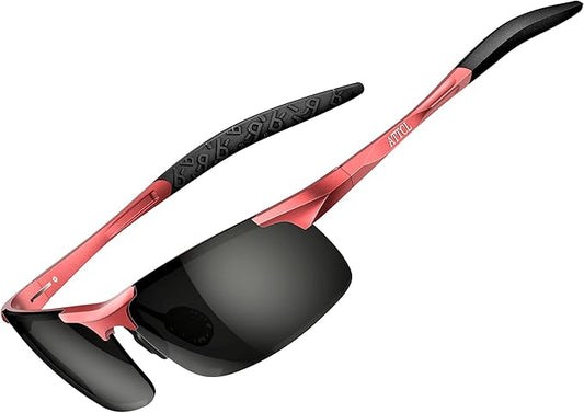 ATTCL Men's Fashion Driving Polarized Sunglasses for Men - Al-Mg metal Ultralight Frame