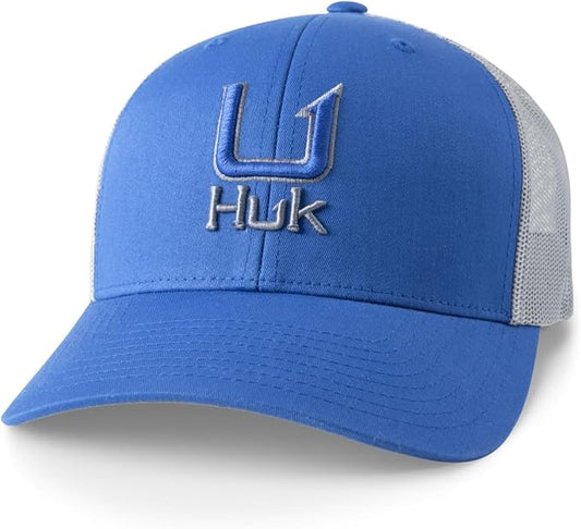 HUK Men's Trucker, Anti-Glare Snapback Fishing Hat