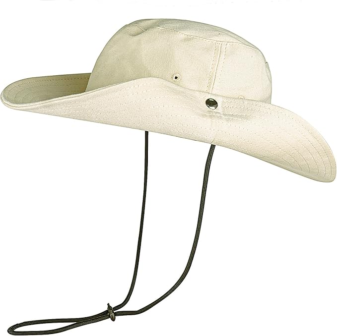 ZOORON Bucket Hat Wide Brim Boonie Hats Safari Hat for Hiking Fishing Outdoor