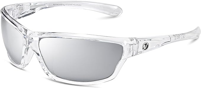 Nitrogen Polarized Wrap Around Sport Sunglasses for Men Women UV400 Driving Fishing Running Sun Glasses