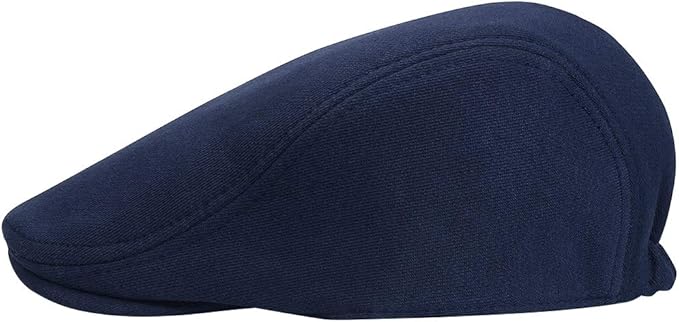 WETOO Men's Flat Cap Gatsby Newsboy Lvy Irish Hats Driving Cabbie Hunting Cap