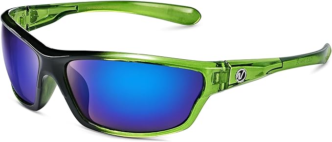 Nitrogen Polarized Wrap Around Sport Sunglasses for Men Women UV400 Driving Fishing Running Sun Glasses