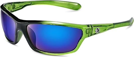 Nitrogen Polarized Wrap Around Sport Sunglasses for Men Women UV400 Driving Fishing Running Sun Glasses