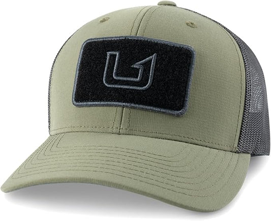 HUK Men's Trucker, Anti-Glare Snapback Fishing Hat