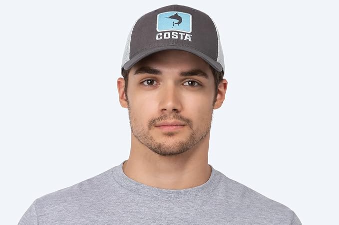 Costa Del Mar Men's Marlin Waves Trucker
