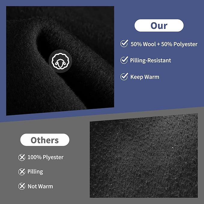 Men's Wool Blend Newsboy Cap Adjustable Gatsby Ivy Newsies Cabbie Hat Classic 8 Panel Tweed Flat Winter Hat