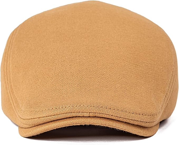 VOBOOM Men's Cotton Flat Ivy Gatsby Newsboy Driving Hat Cap