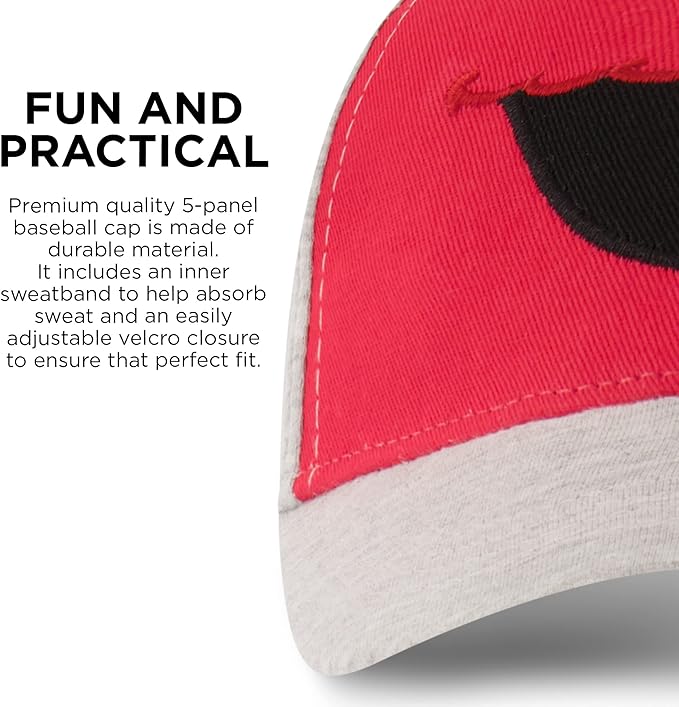 Sesame Street Girls' Ages 2-4 Hat, Elmo, Abby Cadabby Adjustable for Toddler