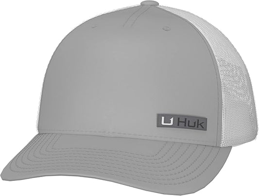 HUK Men's Trucker, Anti-Glare Snapback Fishing Hat