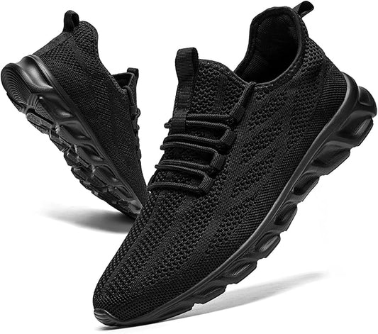 ZGPWZWL Mens Running Shoes Sneakers for Men Tennis Gym Athletic Lightweight Walking Comfortable Workout Sports Shoes