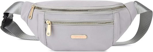 DAITET Crossbody Fanny Pack for Men&Women,Large Waist Bag & Hip Bum Bag with Adjustable Strap for Outdoors Workout Traveling Casual Running Hiking Cycling